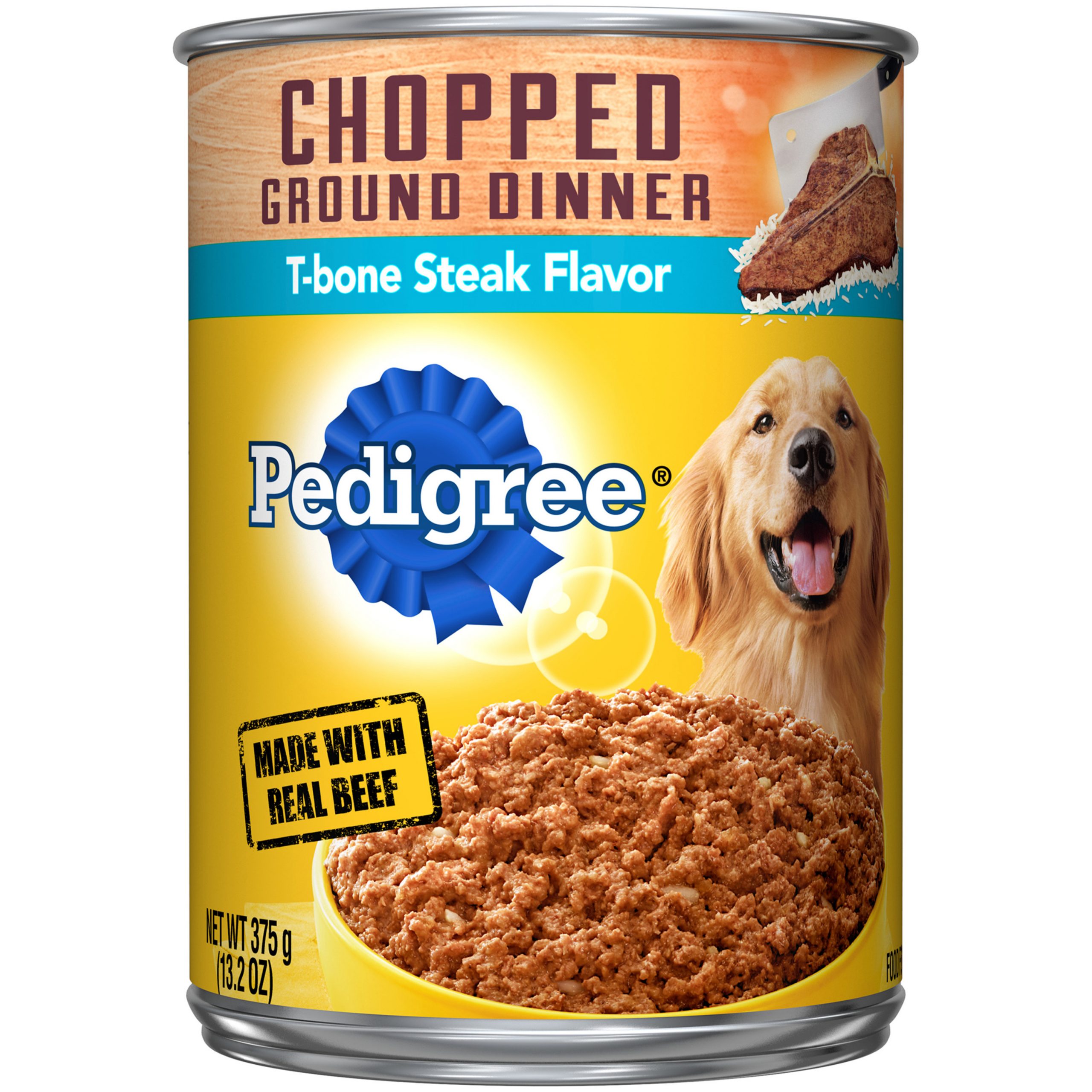 Pedigree Chopped Ground Dinner Canned Wet Dog Food T