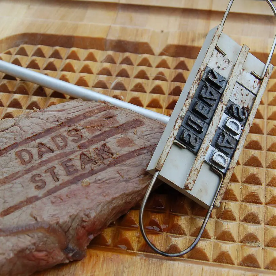 Personalised Barbecue Branding Iron By Hunter Gatherer ...