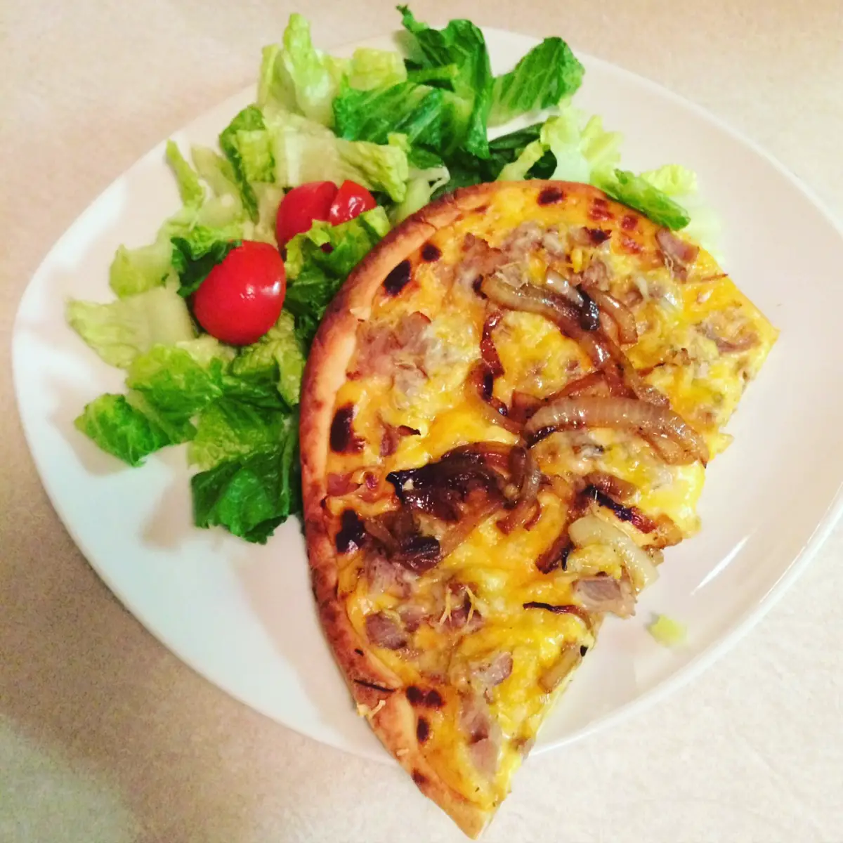 Philly Cheesesteak Pizza with Caramelized Onions  Yuppie Eating