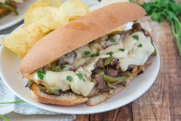 Philly Cheesesteak Sandwich Authentic))) Recipe