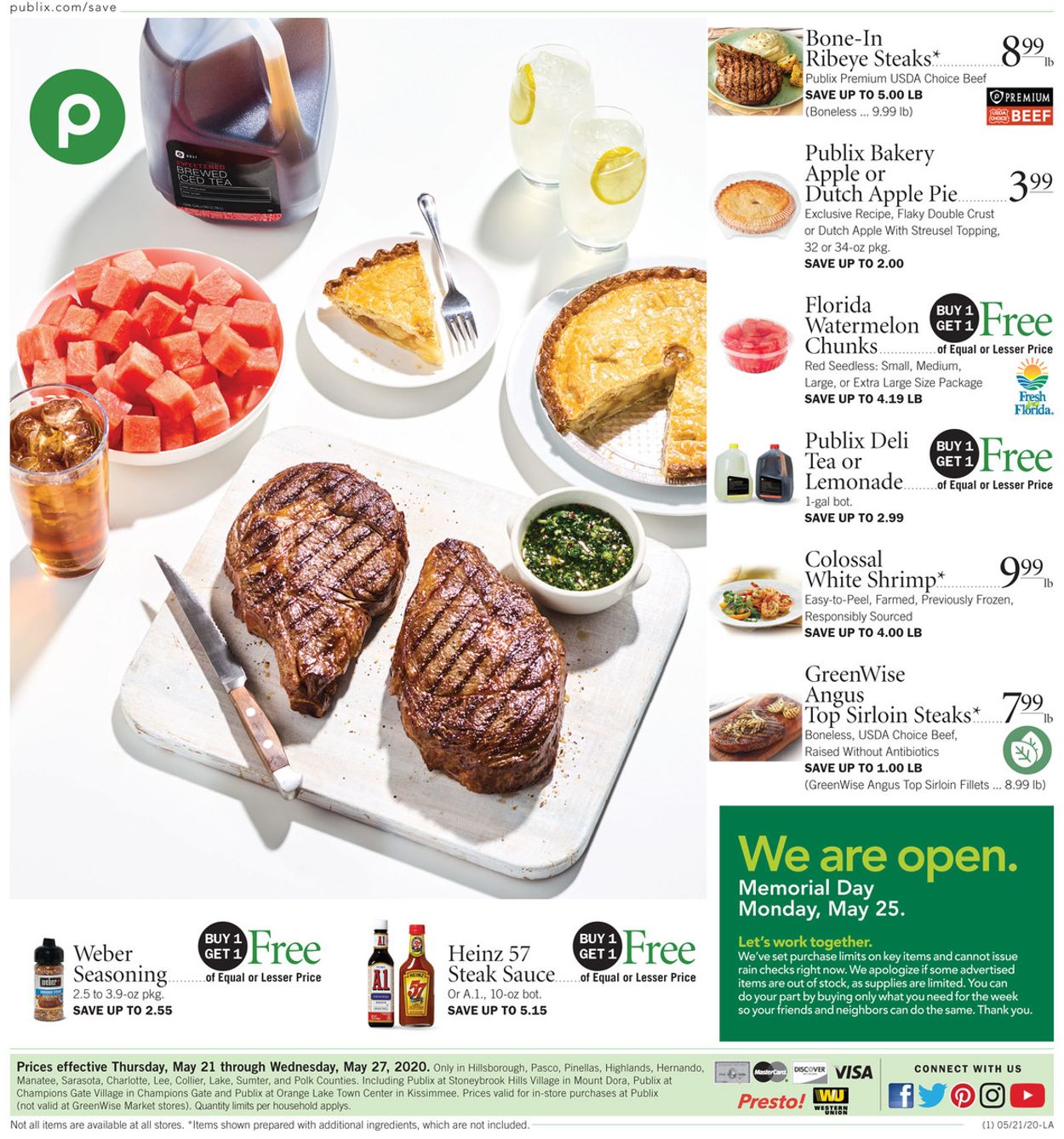 Publix Current weekly ad 05/21