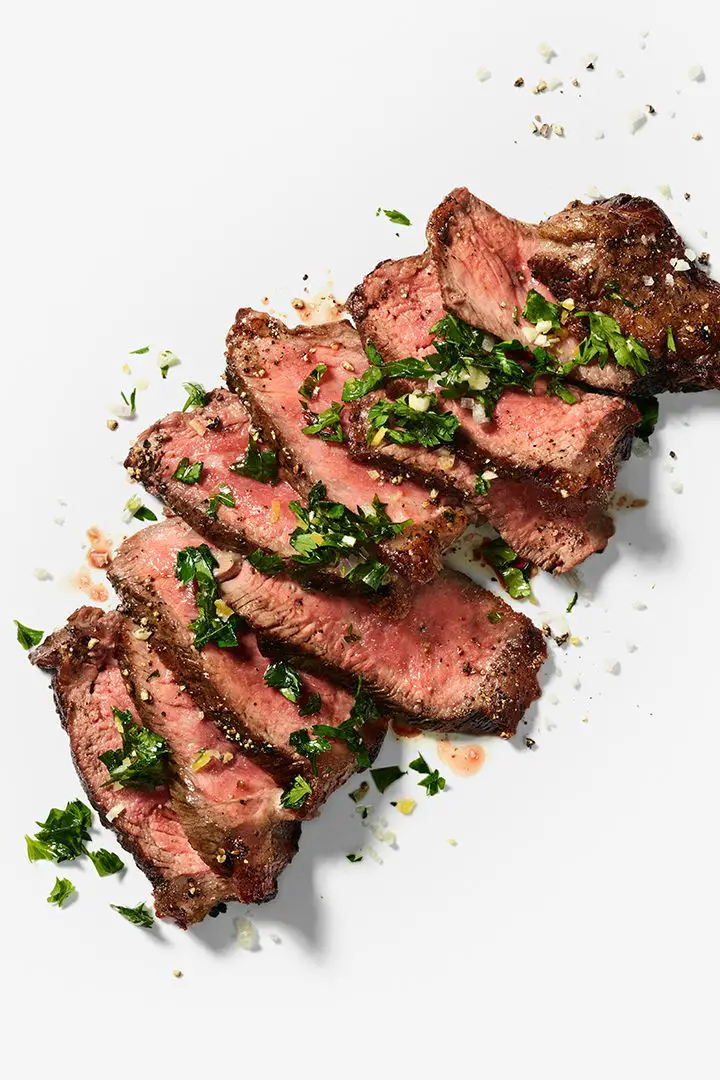 Recipe: New York Strip Steak with Chimichurri