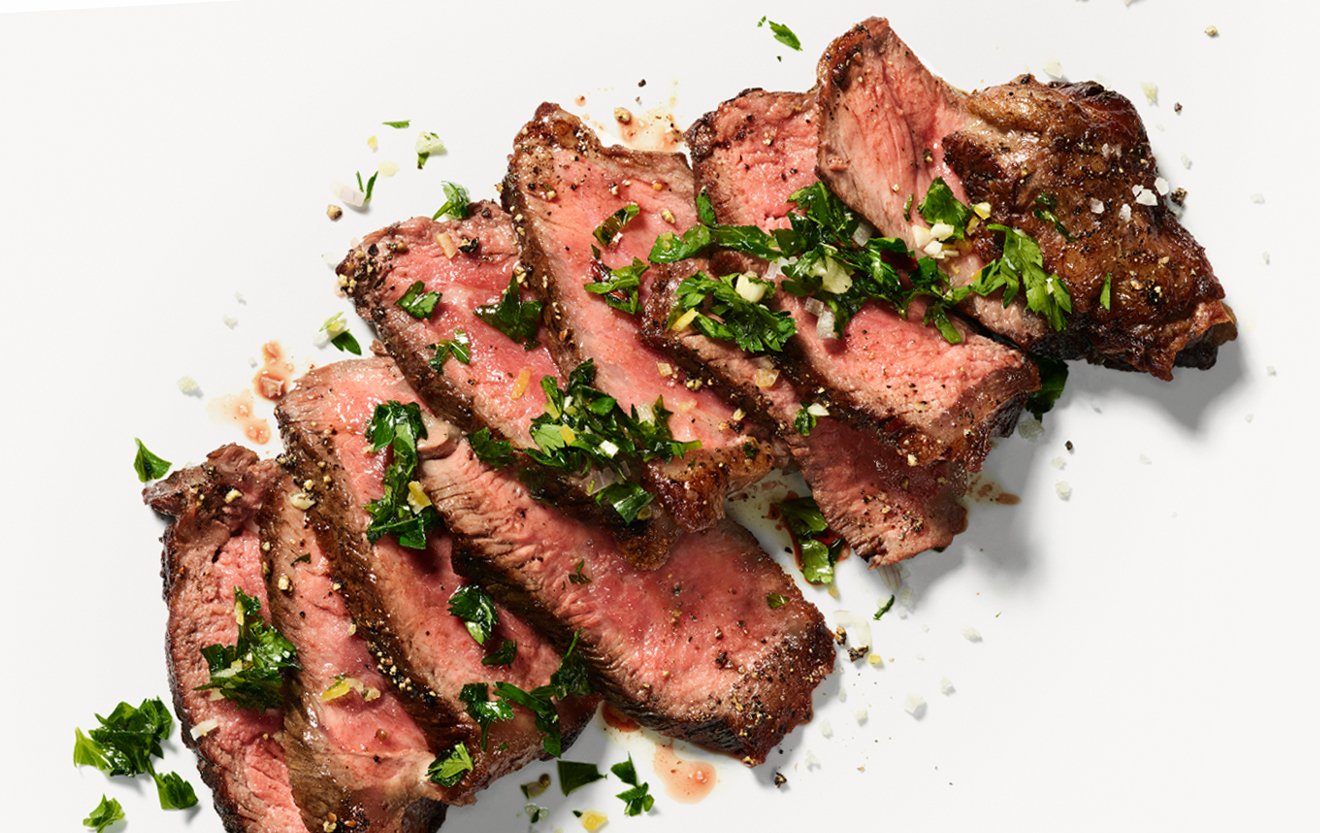 Recipe: New York Strip Steak with Chimichurri