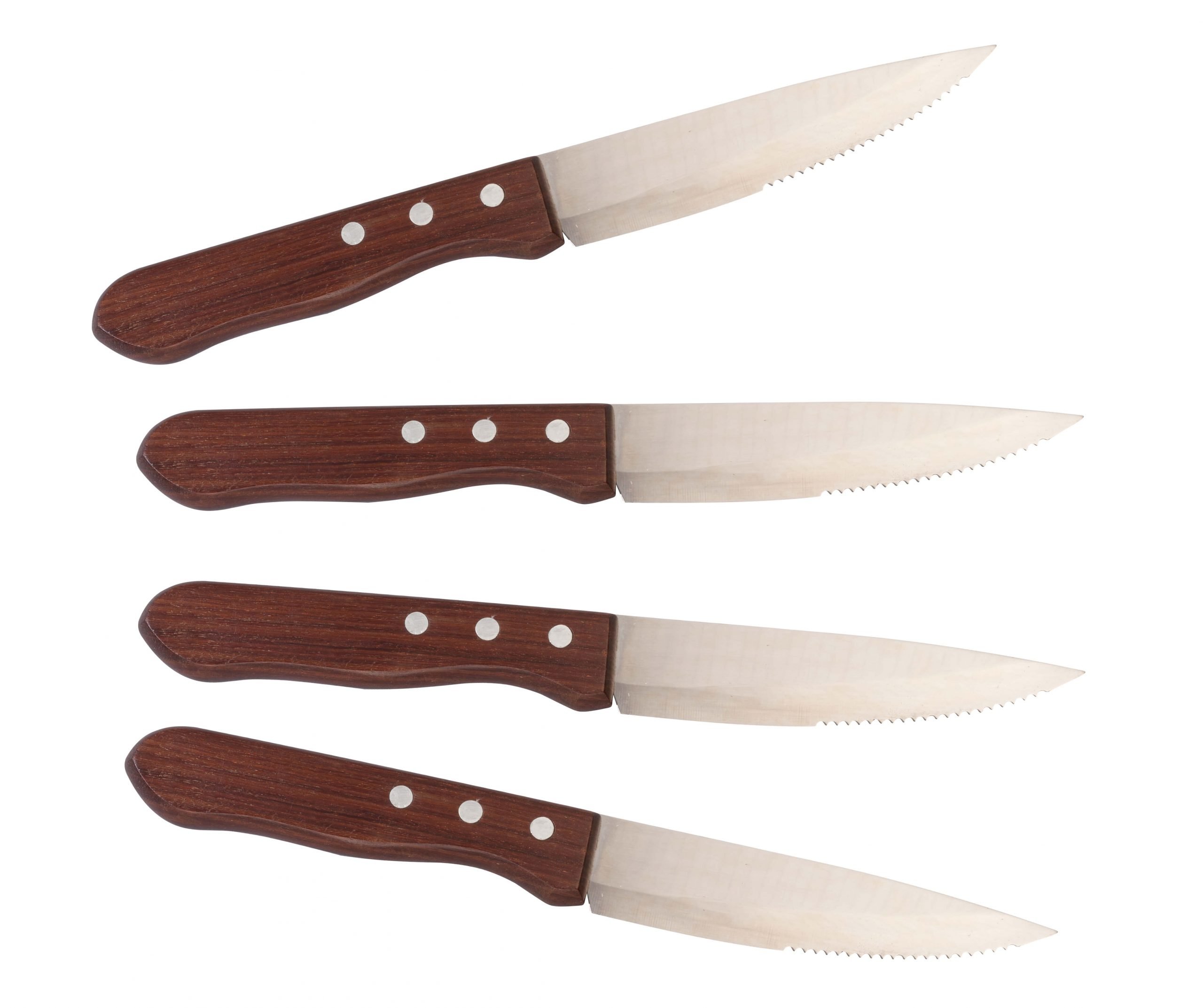 Restaurant Style Steak Knives, Set of 4