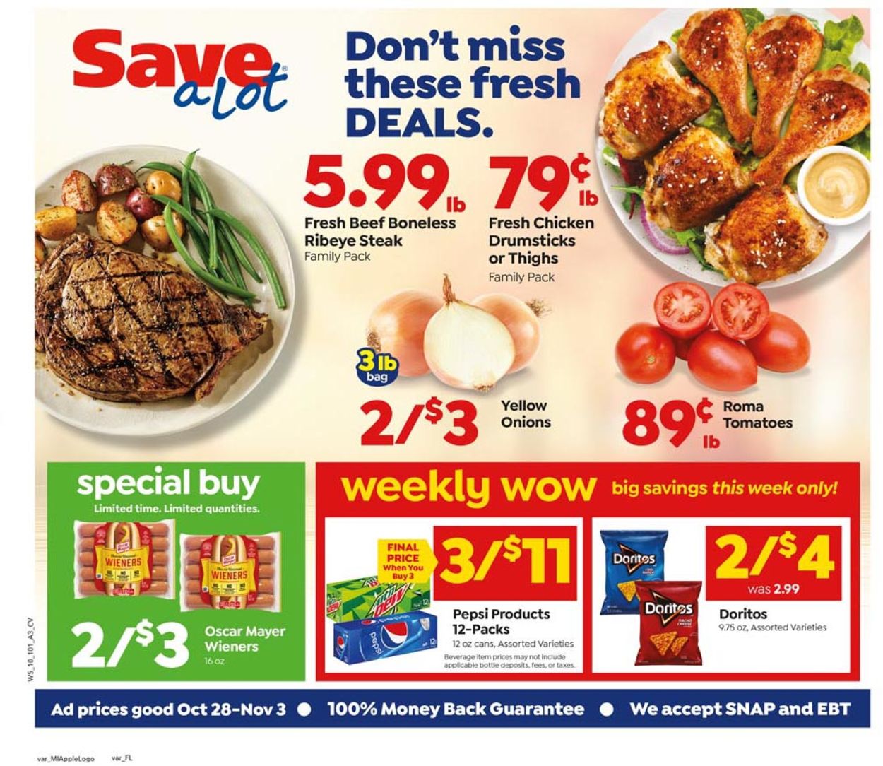 Save a Lot Current weekly ad 10/28
