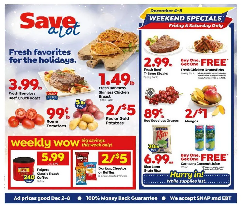 Save A Lot Weekly Ad Dec 02 â Dec 08, 2020