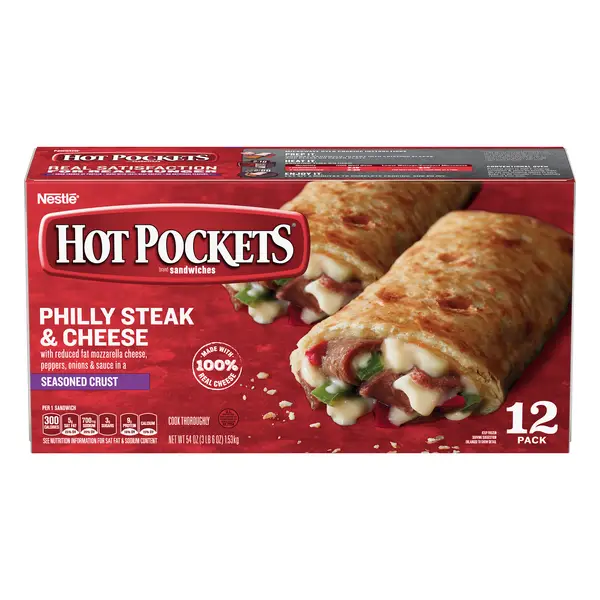 Save on Hot Pockets Philly Steak &  Cheese with Seasoned Crust Value ...
