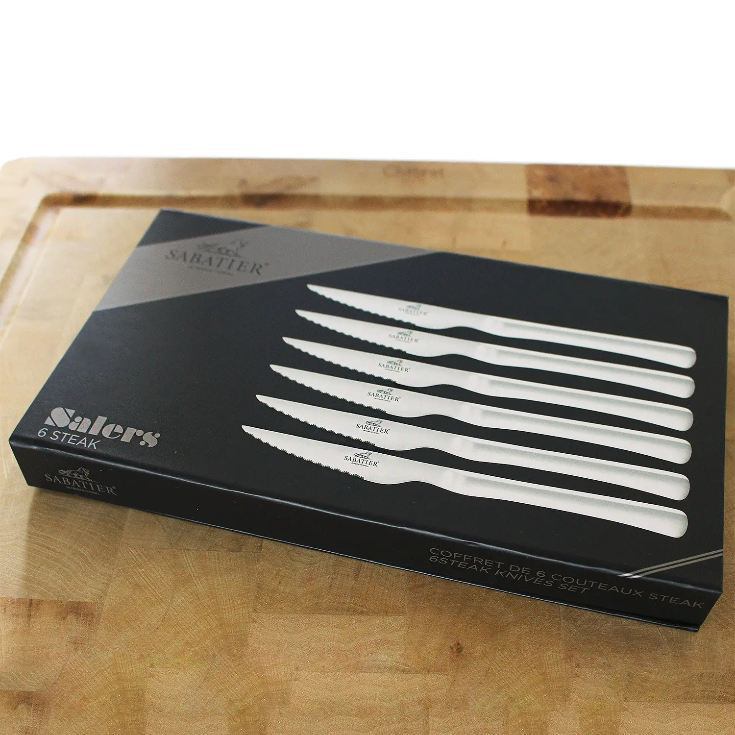 Set of 6 Steak Knives from Sabatier International