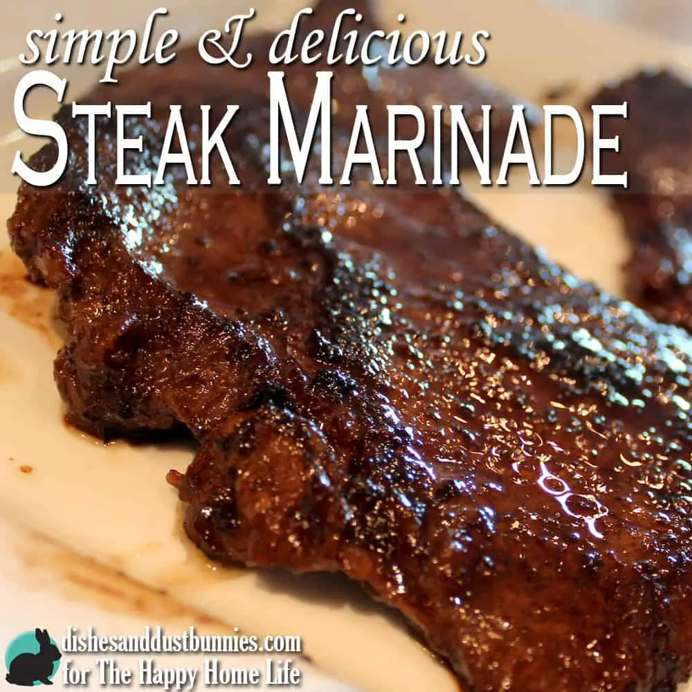 Simple &  Delicious Steak Marinade