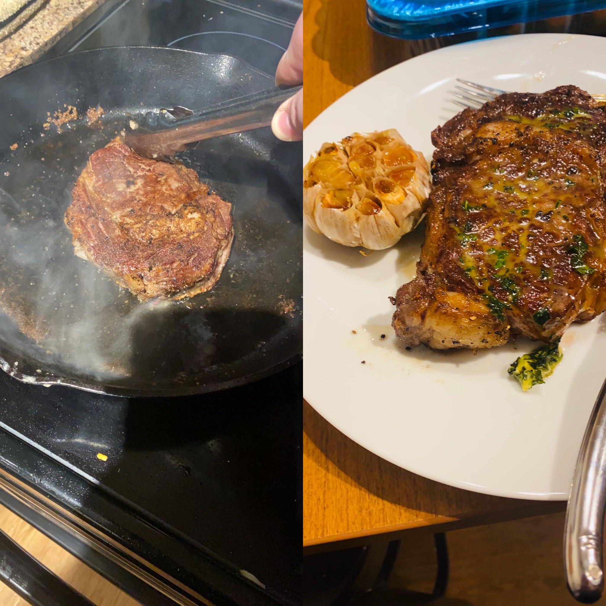 Some low quality pics of a high quality steak : steak