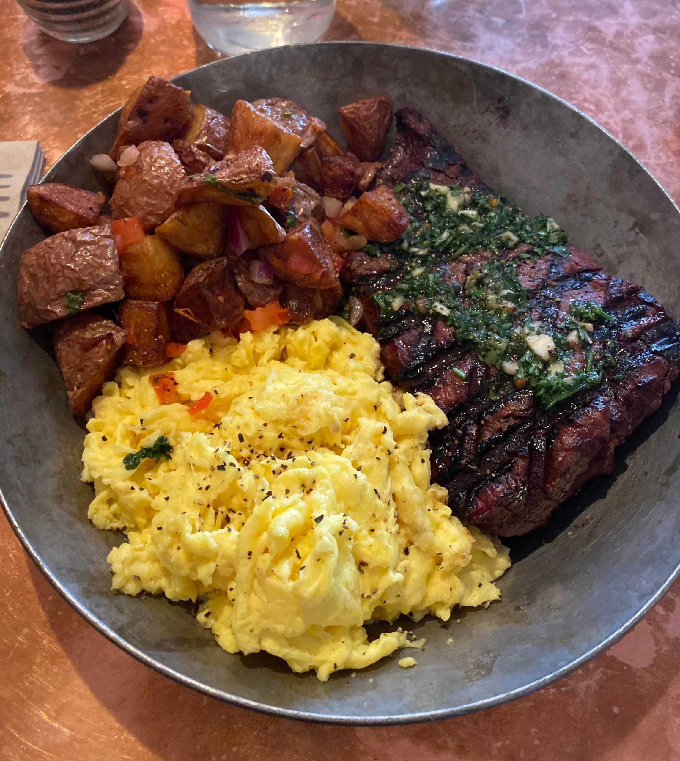 Steak and eggs in Las Vegas! : BreakfastFood