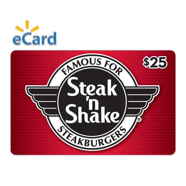 Steak ?n Shake $25 Gift Card (Email Delivery)