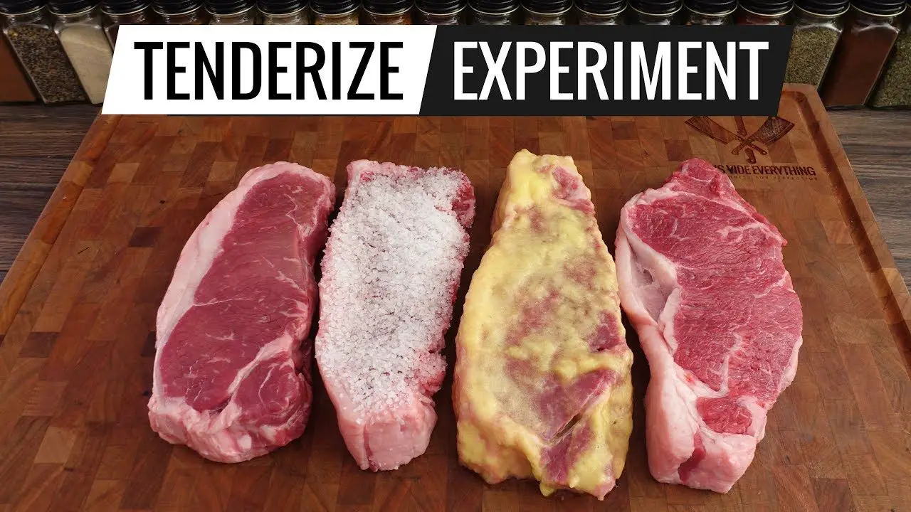Steak TENDERIZING EXPERIMENT