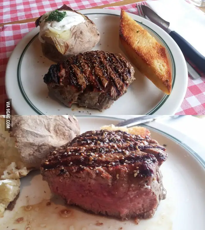 That was honestly the most tender steak I
