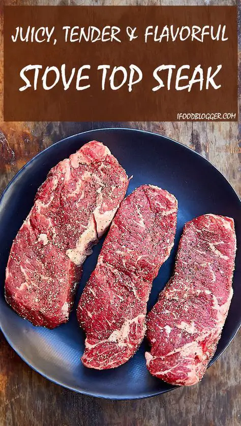 The best tasting, easy to make, tender and very juicy steak. This stove ...