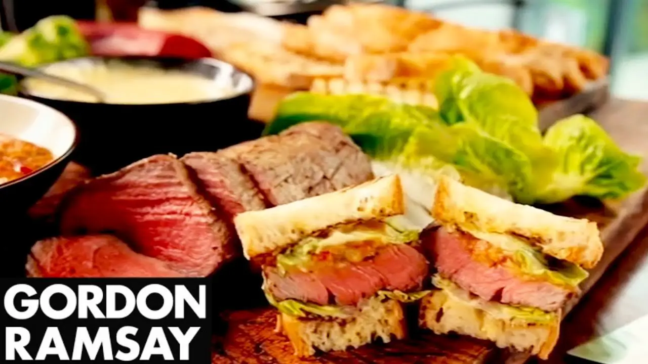 The Perfect Steak Sandwich Recipe With Gordon Ramsay