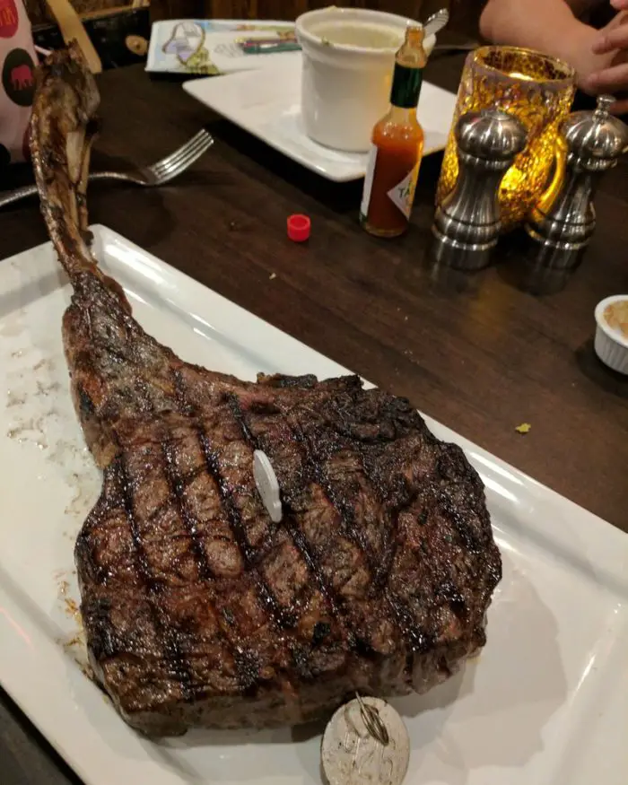 The Tomahawk Ribeye At Taste Of Texas Is The Best Steak In The State