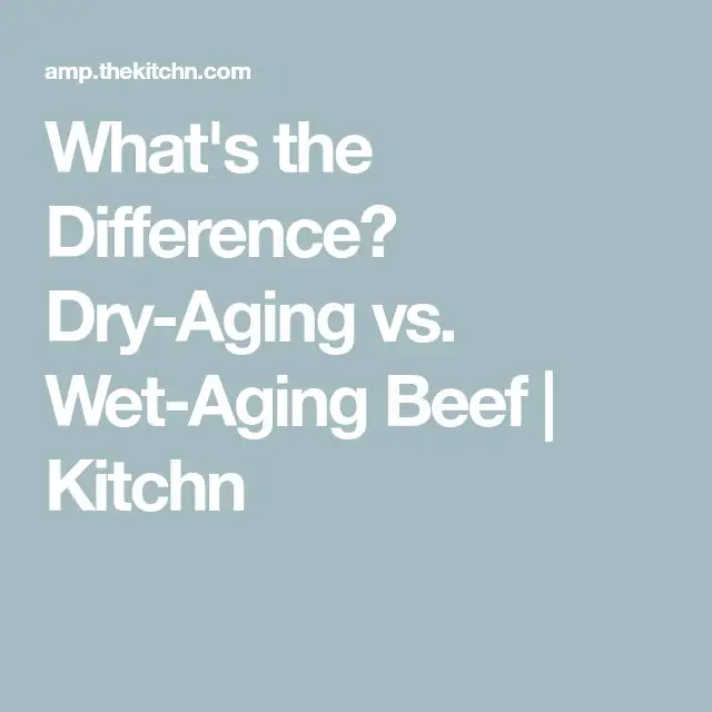 Whats the Difference? Dry