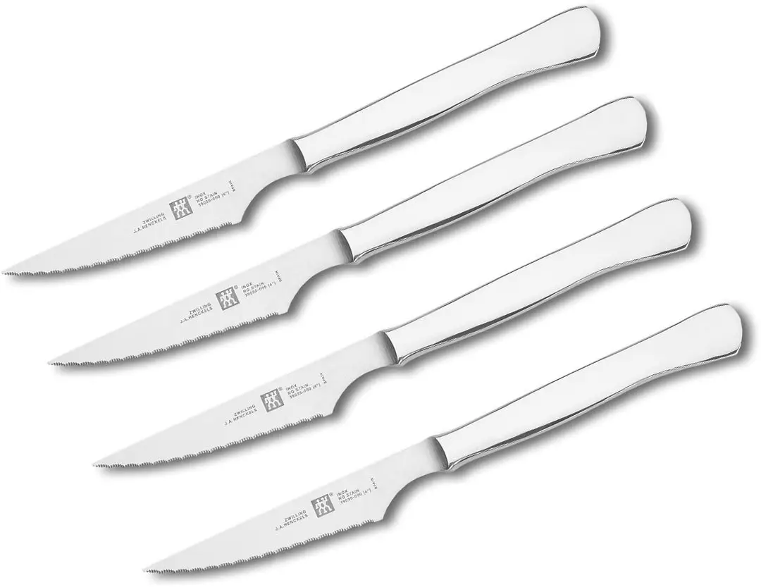 Zwilling J.A. Henckels Stainless Steel 4 Piece Serrated ...